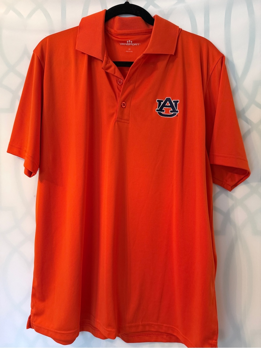 Orange Auburn Tigers Polo